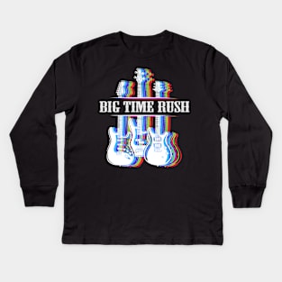 BIG TIME RUSH BAND Kids Long Sleeve T-Shirt